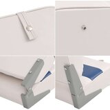 vidaXL Sjedalo za brod s visokim naslonom sklopivo 44 x 38 x 55 cm | shoptok.hr