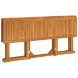  Sklopivi vrtni stol s leptir-nogama 150x90x75 cm od tikovine | shoptok.hr