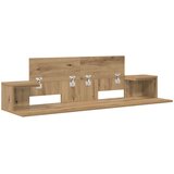 Studio radni stol Hrast artisan 152 x 36 x 19,5 cm | shoptok.hr