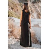 Isla Bonita By Sigris Dolge obleke Dolga Midi Obleka Črna Cene