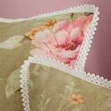 Catherine Lansfield Bela/zelena posteljnina za zakonsko posteljo 200x200 cm Penelope Floral – | Shoptok.si