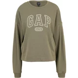 Gap Tall Sweater majica boja pijeska / maslinasta