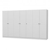 Hanah home Kale Mebran 4776 Ormar, 315x210x52cm, Bijeli | Eponuda.ba