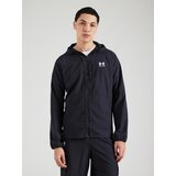 Under Armour Športna jakna črna / bela | Shoptok.si