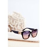 Kesi Women's Sunglasses with Gold Detailing UV400 Dark Blue-Black Cijene