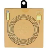 Svijetleći kabl Silver Serpent Series RC-080M, Micro USB, Zlatna boja