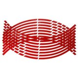 Smania reflektirajuće naljepnice za naplatke HighwayGlow - Crvena | shoptok.hr
