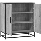 vidaXL Komoda boja hrasta sonome 68x35x76 cm konstruirano drvo metal | shoptok.hr