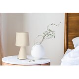 Candellux Lighting Kremno bela namizna svetilka s tekstilnim senčilom (višina 14,5 cm) Satti – | Shoptok.si