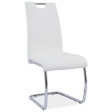 Molarem Home Stolica H666 CHROM-bijela | shoptok.hr