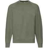 Fruit Of The Loom Oliwkowa bluza męska Raglan Sweat | shoptok.hr