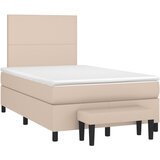  Krevet s oprugama i madracem 120x190 cm od umjetne kože | shoptok.hr