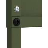 vidaXL Dekorativni panel za vrt Olivna zelena 32 x 140 cm Mnogi jeklo | Shoptok.si