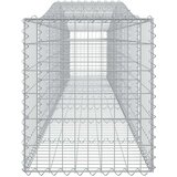  Lučne gabionske košare 9 kom 400x50x60/80 cm pocinčano željezo | shoptok.hr