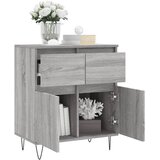  Komoda sivog hrasta sonome 60x35x70 cm od konstruiranog drva | shoptok.hr