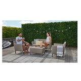 Curver Baštenska garnitura Salemo Kapućino CU 253221 | ePonuda.com