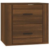 Maison Chic Stenska Nočna omarica - Nočna miza rjavi hrast 50x36x47 cm, (21690095) | Shoptok.si