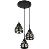 Globo 15889-3H - Luster na sajli HASSAN 3xE27/40W/230V | Eponuda.com
