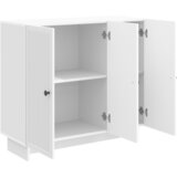  Kreveta Bijela visokog sjaja 89 x 34,5 x 80 cm | shoptok.hr
