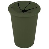 INF Silikonski avtomobilski koš s pokrovom - kompakten in pralni Green, (5000241865) | Shoptok.si