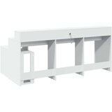 vidaXL Radni stol LED bijeli 200 x 104 x 91 cm od konstruiranog drva | shoptok.hr