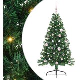  Umjetno predsvijetljeno božićno drvce Zelena 150 cm PVC | shoptok.hr