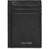 Calvin Klein Etui za kreditne kartice Foil Emboss Ns Card Case LV04D1061G Črna Cene