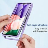 Techsuit ColorVerse 360 Series obojestranska zaščitna maska za Samsung Galaxy A52 4G / A52 5G / A52s 5G – črna | Shoptok.si