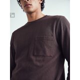 Sinsay Pamučna majica dugih rukava | shoptok.hr