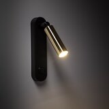  Zidna reflektorska lampa ENZO 1xG9/8W/230V crna/zlatna | Eponuda.com
