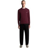 Lyle & Scott Puloverji Cotton Merino Crew Neck Jumper 263MLSKN2110VC Rdeča u