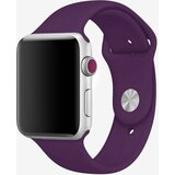  apple watch silicone strap plum s/m 38/40/41mm kaiš za sat | Eponuda.com