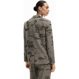 Desigual Sako taupe siva / antracit siva / crna | shoptok.hr