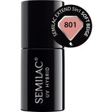 Semilac UV Hybrid Extend 5in1 gel lak za nokte nijansa 801 Soft Beige 7 ml | shoptok.hr