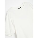 Sinsay Pamučna bluza puf rukava | shoptok.hr