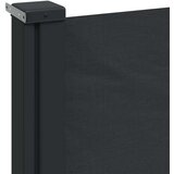 vidaXL Bočna tenda na uvlačenje crna 120 x 500 cm | shoptok.hr
