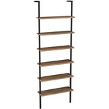 MID.YOU Regal Insasi, Barva Hrasta, Črna | Shoptok.si