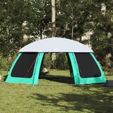 vidaXL Šotor za bazen s snemljivo muho & Stene iz mreže Sea Green | Shoptok.si