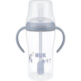 Nuk Perfect Match Penguin steklenička s slamico 8m+ 260 ml | Shoptok.si