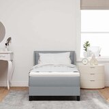  Krevet s opruga kutije Svijetlo siva 200 x 80 cm tkanina | shoptok.hr