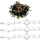  Set mini božićnih drvaca 120 cm 275 LED lampica Topla bijela - Zelena 120 cm s LED svjetlima | shoptok.hr