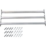 vidaXL Nastavljivi varnostni okenski drogovi 3 kosi 710-1200 mm | Shoptok.si