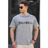 Madmext Gray Men's T-Shirt 5204 Cene