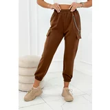 Kesi Trousers with mocca chain