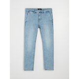 Sinsay Slim fit traperice s efektom pranja Slike