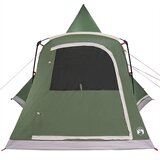 Šator Teepee za 5 osoba s krovom Zelena 545 x 450 x 295 cm | shoptok.hr