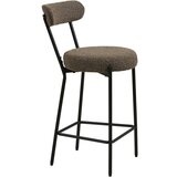 House Nordic Rjav oblazinjen barski stol (višina sedeža 65 cm) Badalona – | Shoptok.si