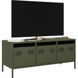  TV ormarić maslinastozeleni 101,5 x 39 x 43,5 cm čelični Zelena Cene