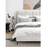 Miuform Krem tapecirani bračni krevet s podnicom 180x200 cm Eve – | shoptok.hr