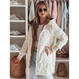 DStreet Kurtka damska pikowana przejściowa LIVIANA biała | Shoptok.si